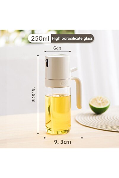 Choice Oil Spray Bottle 250ml High Borosilicate Glass Cooking Oil Dispensers Olive Oil Sprayer Mister fo...