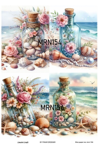 LİNEART سلسلة مارين MRN154 - ديكوباج نحاسي 30*42 سم