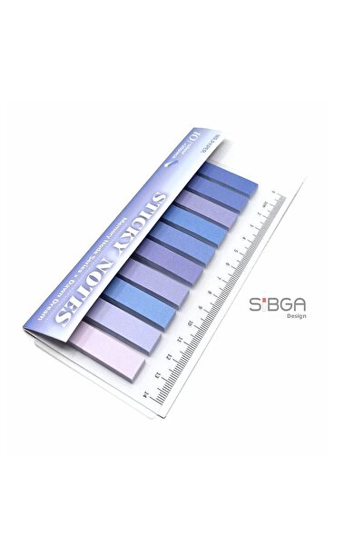 sibga tasarım Colored Paper Postit Post-it Post ItBookmark Bookmark Postit Sticker Note Paper 200 Sheets