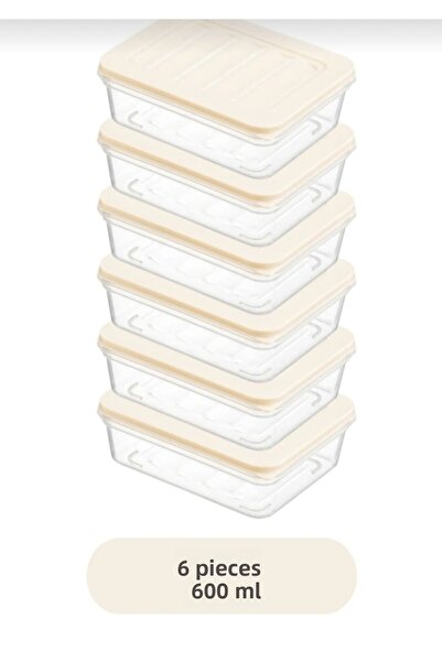 VİZYON Horizontal Diffuse Refrigerator Organizer Ice Box Storage Container Microwave Container