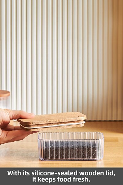 Karaca Massimo Transparent Jar/Storage Container 500 ml