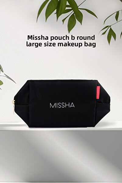 Missha Large Size Look Makeup Bag - Pouch B Round