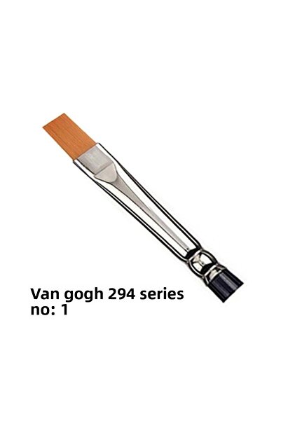 Van Gogh 294 Series Synthetic Flat Cut Tip Brush No 1