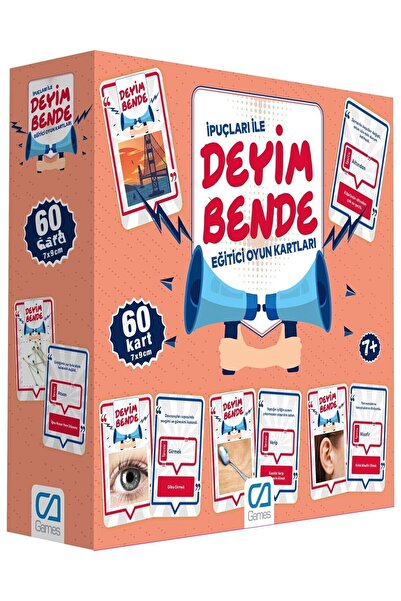 CA Games My Deim is Me - بطاقات ألعاب تعليمية 60 بطاقة