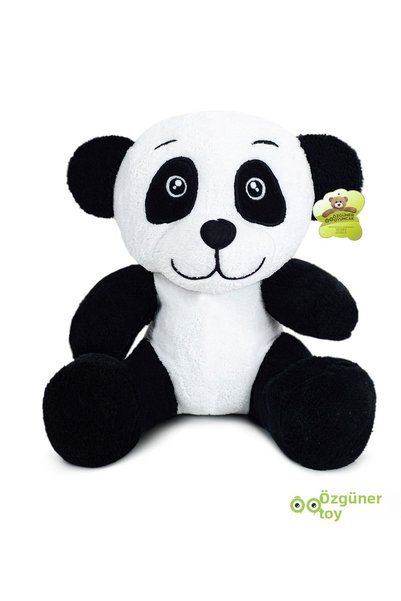ÖZGÜNER Panda with Bow Tie 25 cm