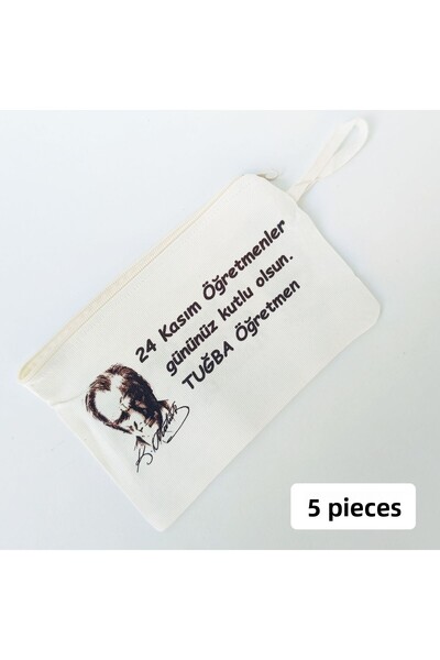 ORGANİZASYON HEDİYEM 5 قطع هدية عيد المعلم في 24 نوفمبر - صندوق أقلام هدية لل...