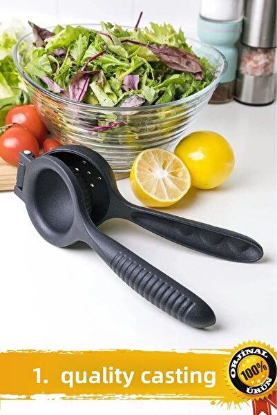 Livonelli Black Cast Juicer - Lemon and Citrus Orange