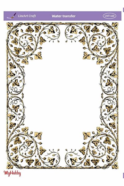 LİNEART Lineart Water Transfer No:Lnt169 25X35Cm