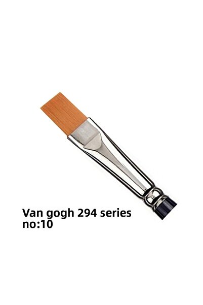 Van Gogh 294 Series Synthetic Brush - Flat Cut Tip, No 10