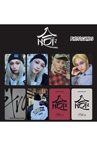 Kpop Dünyasi Σετ φωτογραφικών καρτών STRAY KIDS Felix '' Skzhop Hiptape ''