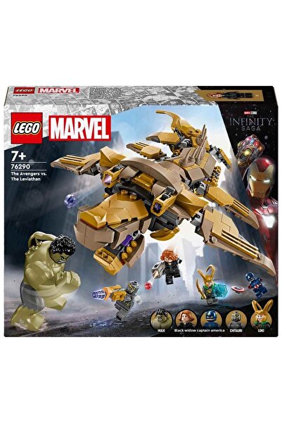 LEGO Marvel ضد Leviathan 76290 لعشاق الأبطال الخارقين الذين تتراوح أعمارهم بين 7 سنوات فما فوق