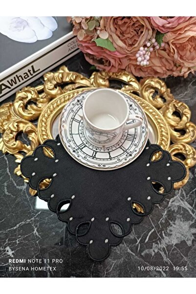 LASETU أدريانا جانب القهوة، منديل العرض و منديل الكوكتيل 1 قطعة