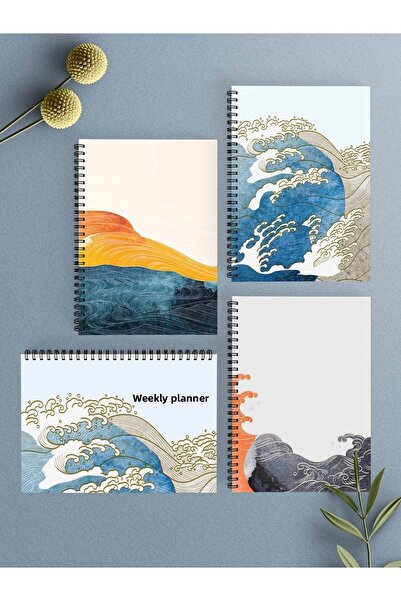 Apeirona Exam Preparation Planning Set | Ayt-tyt-kpss-ales-yds | 3 Exam Planners + 1 Weekly Planner