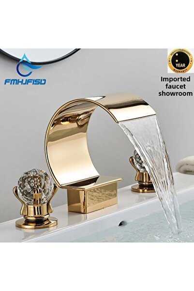 OEM حوض استحمام شلال جديد - صنبور جاكوزي، مدمج ذهبي ذهبي