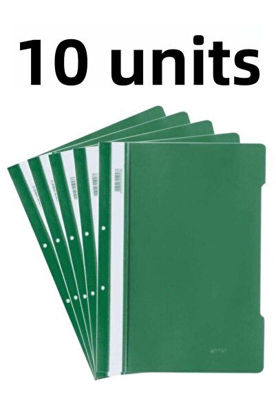 Artlantis 10 τεμάχια Α4 Πράσινο Ντοσιέ με Σπιράλ 1 Πακέτο Οικονομικής Ποιότητ...