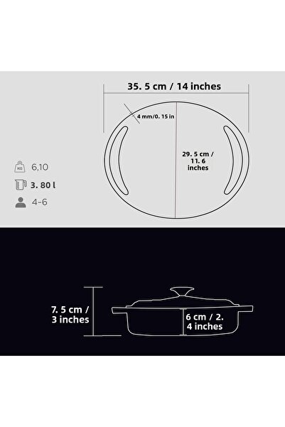 Lava Cast Iron Multi-Purpose Spring Pot Cast Iron Lid Heritage Series Diameter(Ø)28cm