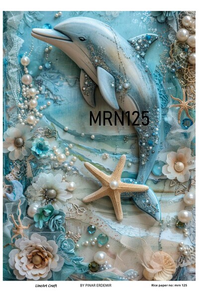 LİNEART سلسلة مارين MRN125 - ديكوباج نحاسي 30*42 سم