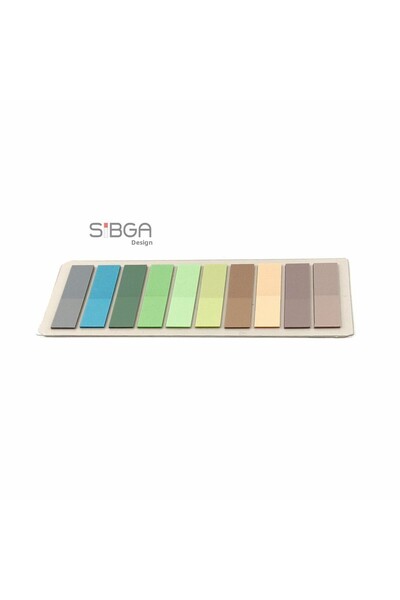 sibga tasarım Transparent Colored Postit Post-it Post ItBookmark Bookmark Postit Sticker Note Paper 200 Sheets