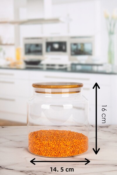 Karçiçeği Home JUMBO SINGLE GLASS JAR 2000 ML