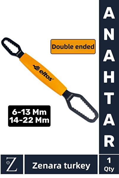 Zenara صنبور حمام منزلي طويل الأمد لإصلاح التركيب، 6-13 مم 14-22 مم، مفتاح نه...