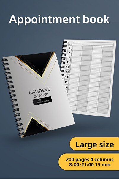 Copyrite Appointment Planning Notebook Daily and Hourly Planner Notebook