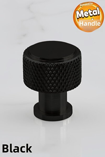 Badem10 Crown Small Button Metal Handle Black Furniture Kitchen Drawer Cabinet Wardrobe Handle Handle Handles