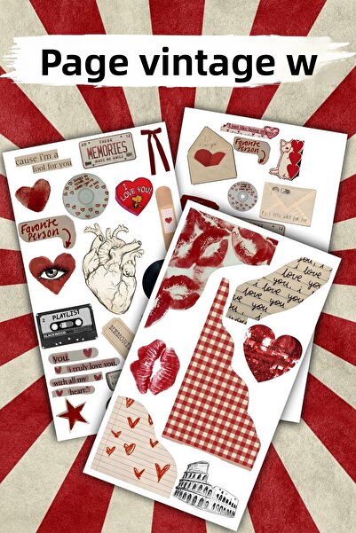 Grafikup مجموعة ملصقات كلاسيكية مكونة من 3 أوراق - ملصق زجاجة مياه للكمبيوتر ...