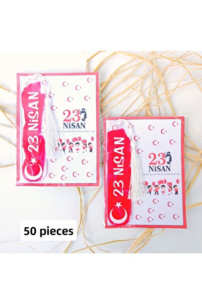 ORGANİZASYON HEDİYEM 50 PCS 23 APRIL NATIONAL EGEMENSHIP AND CHILDREN'S HIGHL...