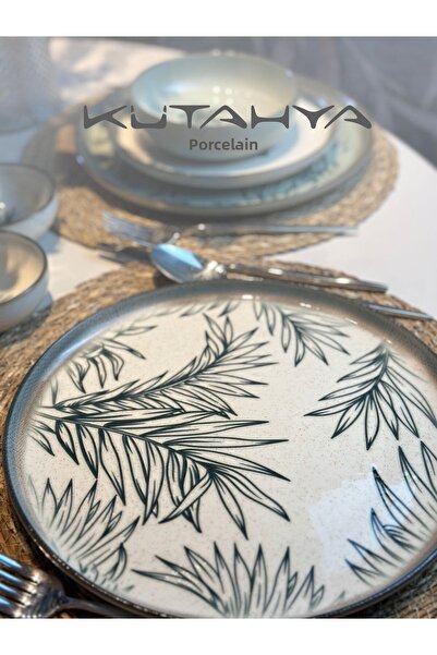 Kütahya Porselen Palmiye 4 Piece 27 cm Service Set 880794