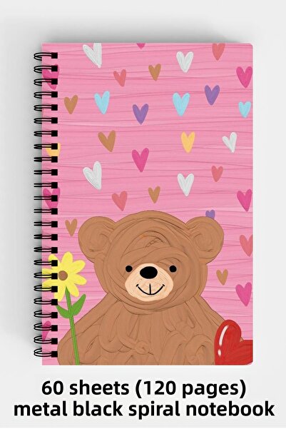 Anime Marketi لطيف الدب هدية الحبيب تحت عنوان A5 دوامة الغلاف الصلب دفتر 120 ...