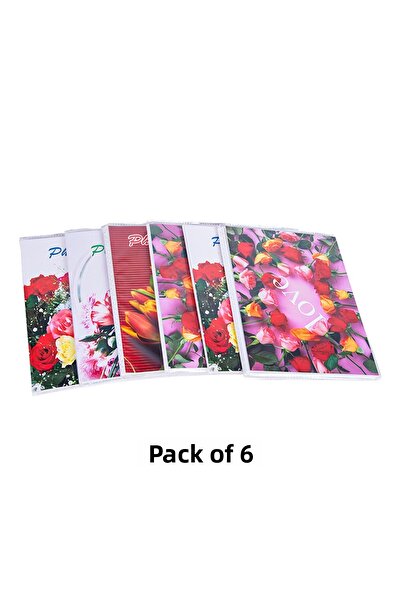 Nobbystar 6 ألبومات صور مقاس 13 × 18 سم مع 36