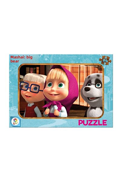 LAÇO KİDS MS7537 ماشا الدب 24 قطعة إطار