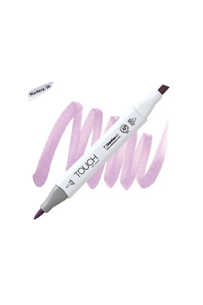Shinhan Art Touch Twin Brush Pen : Double Sided Marker : Ms146 Mauve Shadow