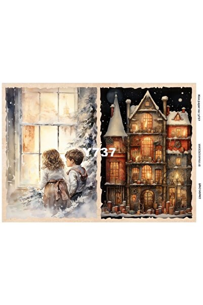 LİNEART ورق ديكوباج LineArt بنمط نحاسي - LA-Y737