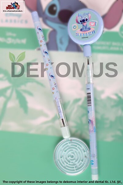 Stitch غرزة DEKOMUS للموسم الجديد "قطعة واحدة" - قلم رصاص متشابك مع شكل لابينت