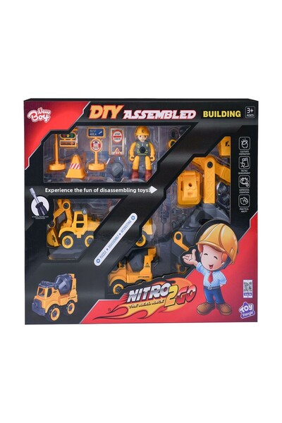 Nitro2go مجموعة سيارات مكونة من 24 قطعة