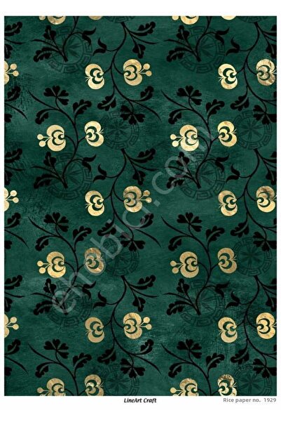 ehobici Lineart Brass Decopage Paper Model - 1929