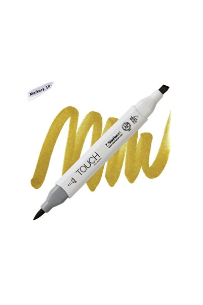 Shinhan Art Touch Twin Brush Pen : Double Sided Marker : Br100 Walnut