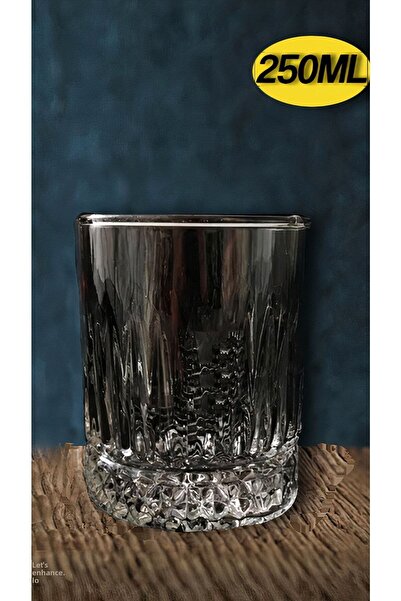 Paşabahçe 4-Piece Whiskey Glass (250CC) Examine the Product Photos Carefully!