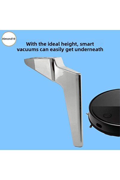 Badem10 Logan Mobilier de lux Canapea Unitate TV Picior pentru fotoliu 23 Cm Picioare pentru consolă cromate