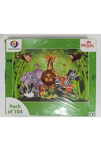 ders yayınları 104 Pieces +3 Age Puzzle