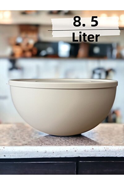 Kitcware Soft Lid Storage Container, Flour Storage Container, Dough Basin, Round Large Storage Container, 8.5 Liter