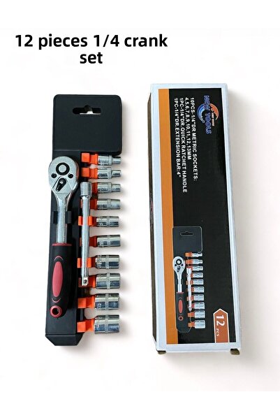 Melzohome Σετ 1/4 Τρυπάνια 12 τεμαχίων