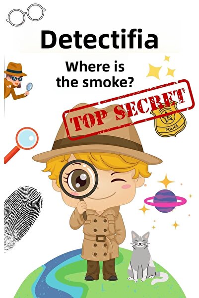 dedektifia لعبة أين الدخان للأطفال؟