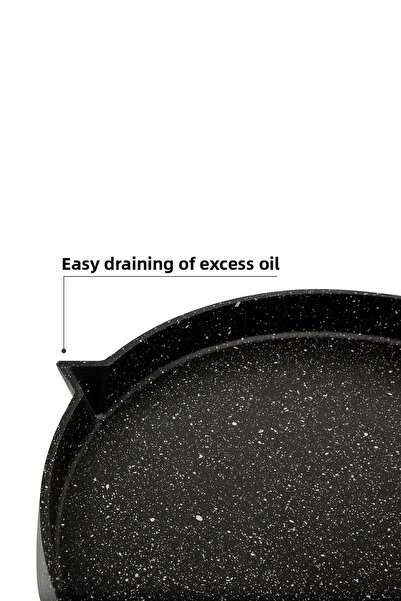 Nehir Aluminum Cast Pancake Pan 36 cm