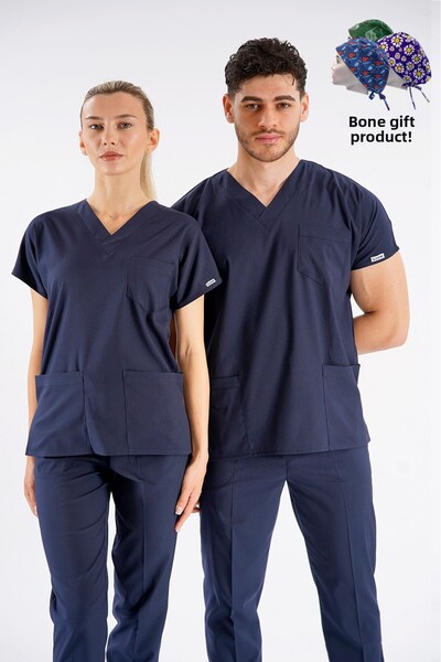 Lion Üniforma Model bleumarin Dr. Greys Tricou Lycra Asistentă Unisex Mânecă ...