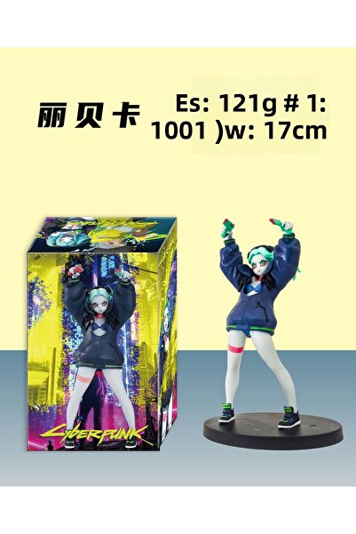 Choice مع صندوق سي أنمي لعبة سايبربانك: إيدج رانر ريبيكا، نموذج واقف، لعبة هد...