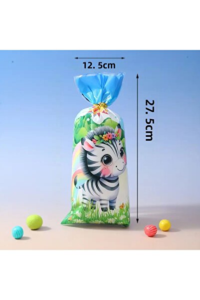 hdcw 20 τεμάχια συσκευασίας με θέμα τα χαριτωμένα ζώα, πάρτι γενεθλίων, τσάντες δώρου