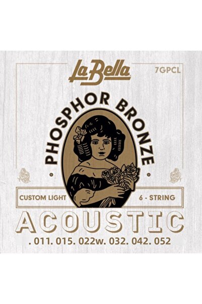 Labella Coarde pentru chitară acustică La Bella 7GPCL (11-52)