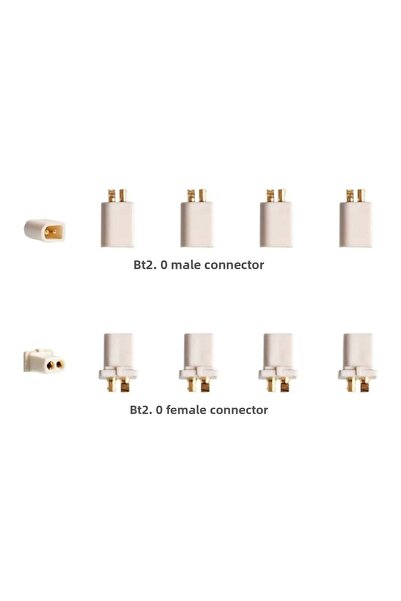 Choice 5 موصلات BETAFPV BT2.0 ذكر و5 موصلات أنثى 5 أزواج مجموعة موصلات 1.0 دب...